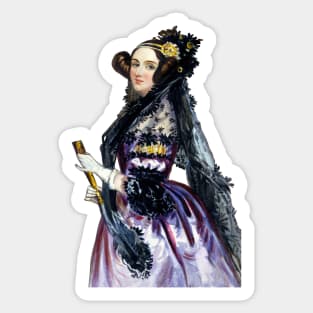 Ada Lovelace Portrait Sticker